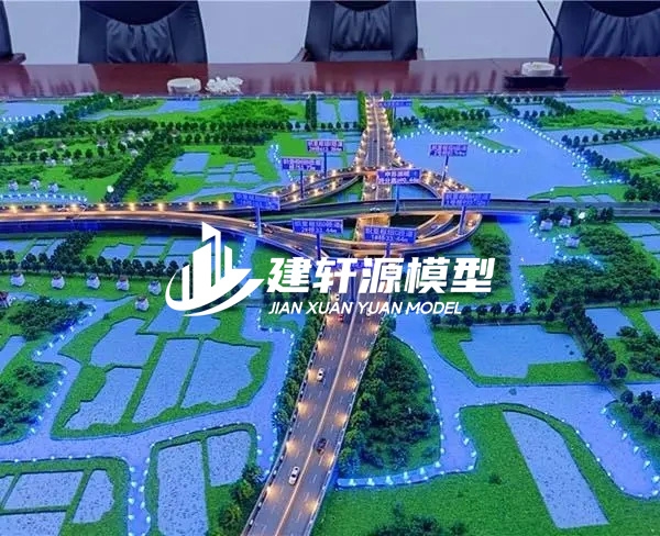 乐清高速公路沙盘定制